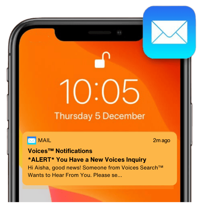 Voices™ Notifications ALERT Someone from Voices Search™ Wants to Hear From You! (2)